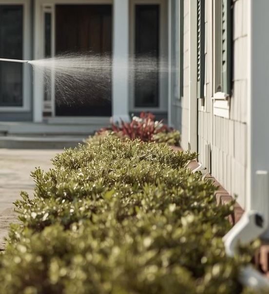 Spider on the ground near a person's foot in Grand Junction, CO.